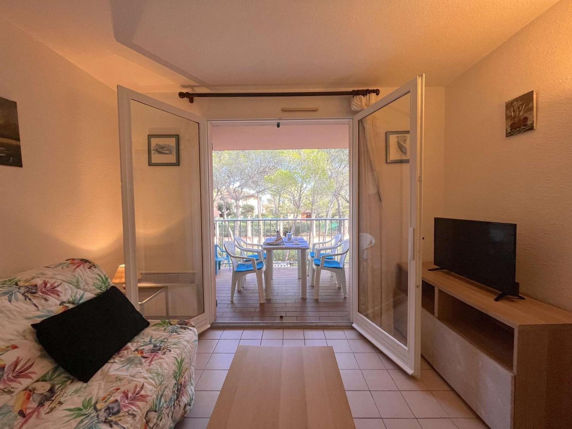 Studio Cabine Avec Piscine, Tennis Et Parking A 400M De La Plage - 4 Couchages, Saint-Aygulf - Fr-1-226A-89 Saint Aygulf Bagian luar foto